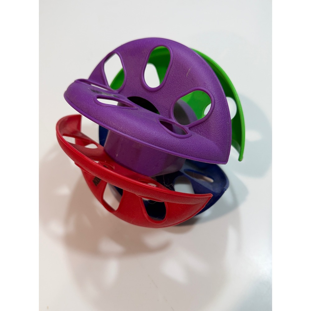 KONG Rewards Shell Dog Toy Puzzle Feeder Multi-Color Durable Treat Dispenser